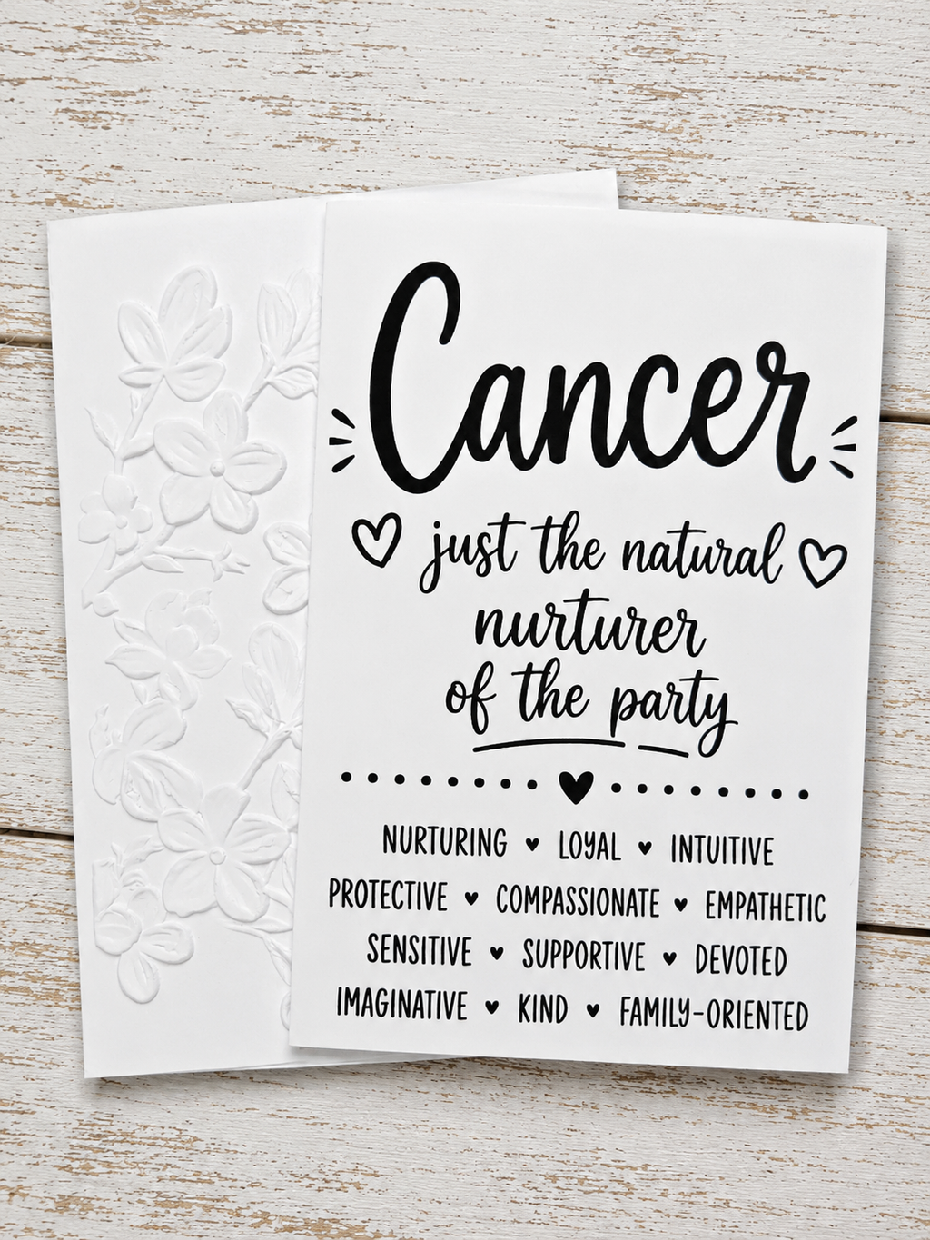 Personalized Cancer Birthday Card