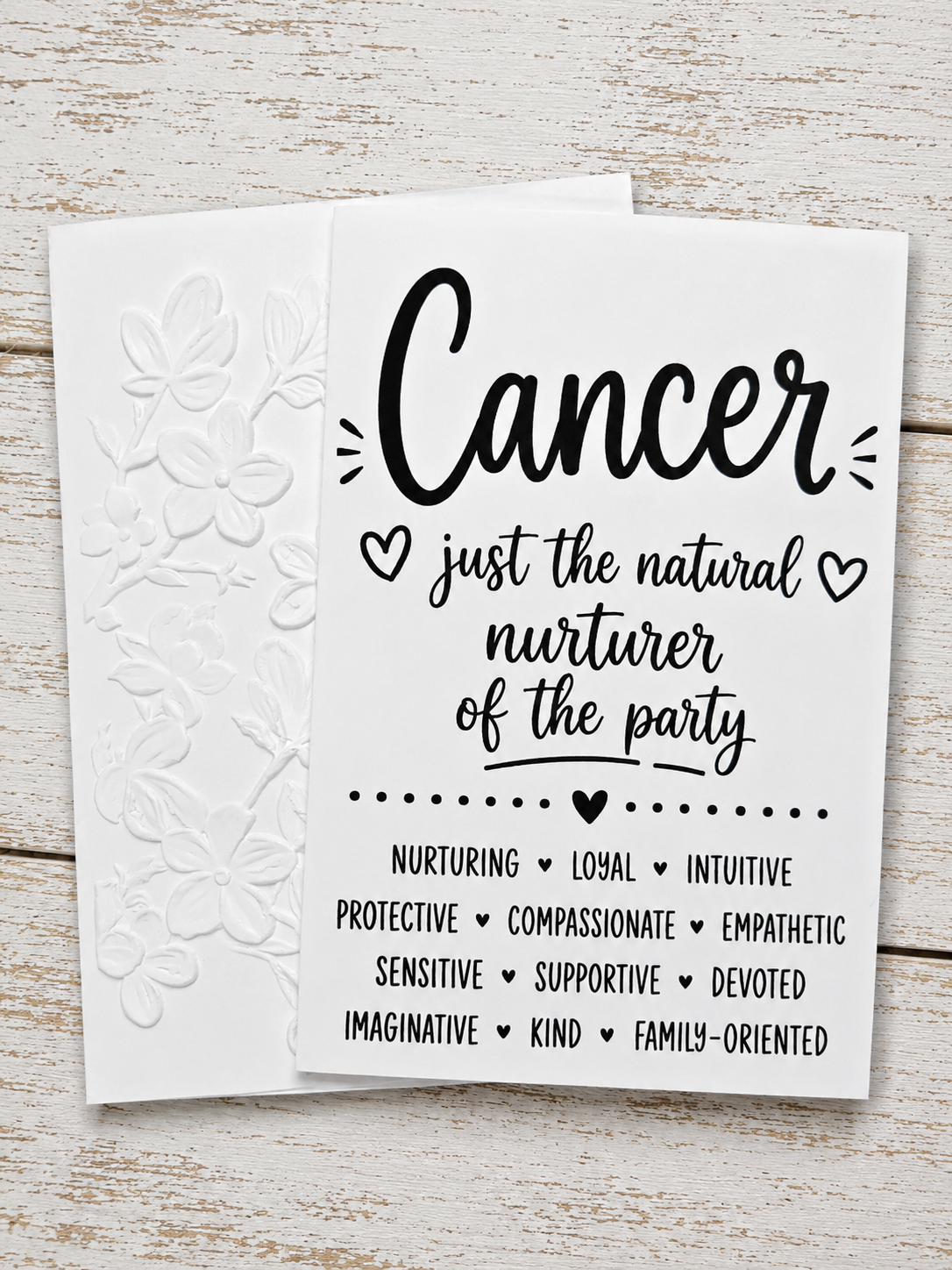 Personalized Cancer Birthday Card