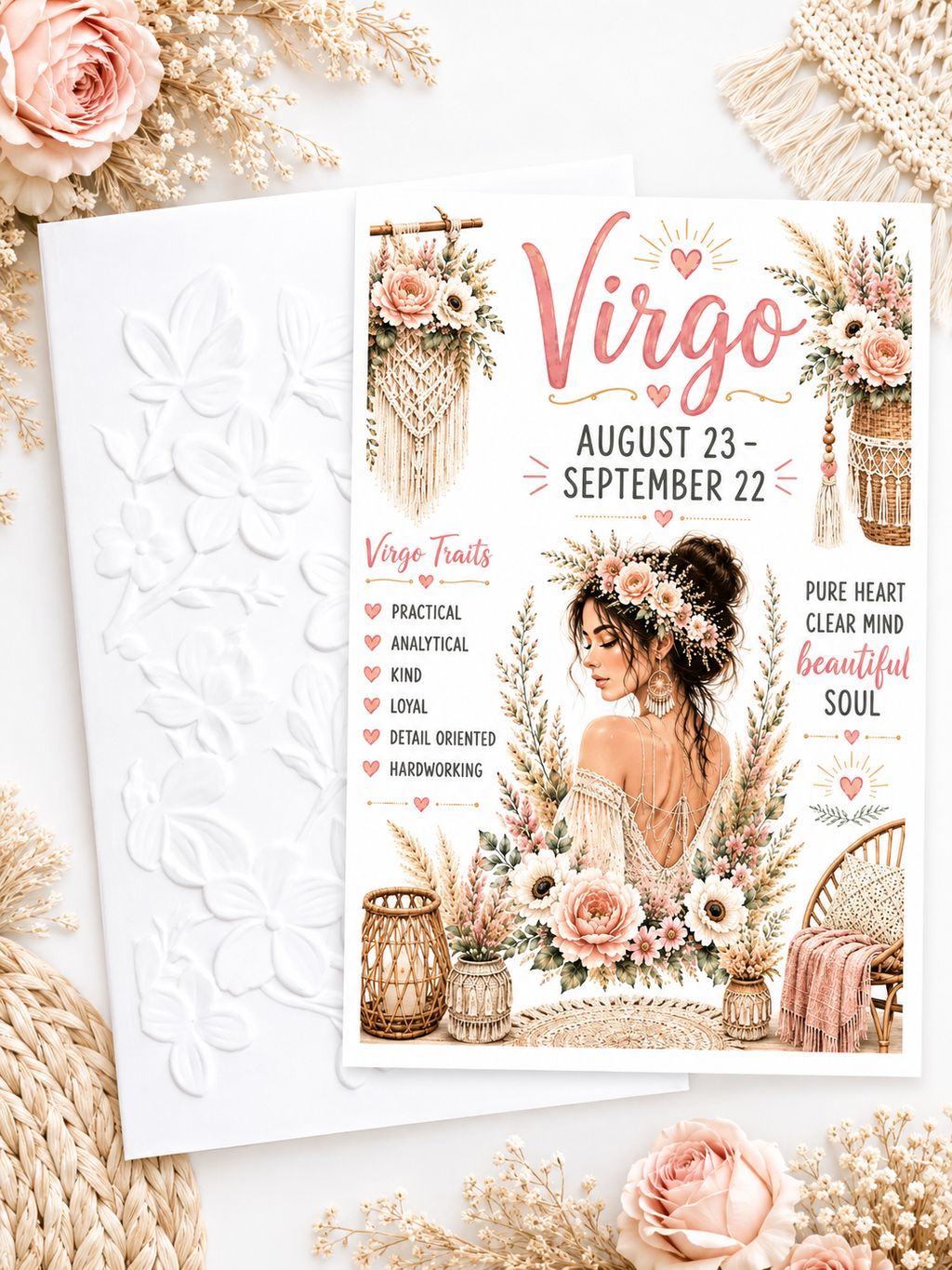 Boho Wholesale Zodiac Cards - Set of 12