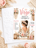 Virgo Birthday Card