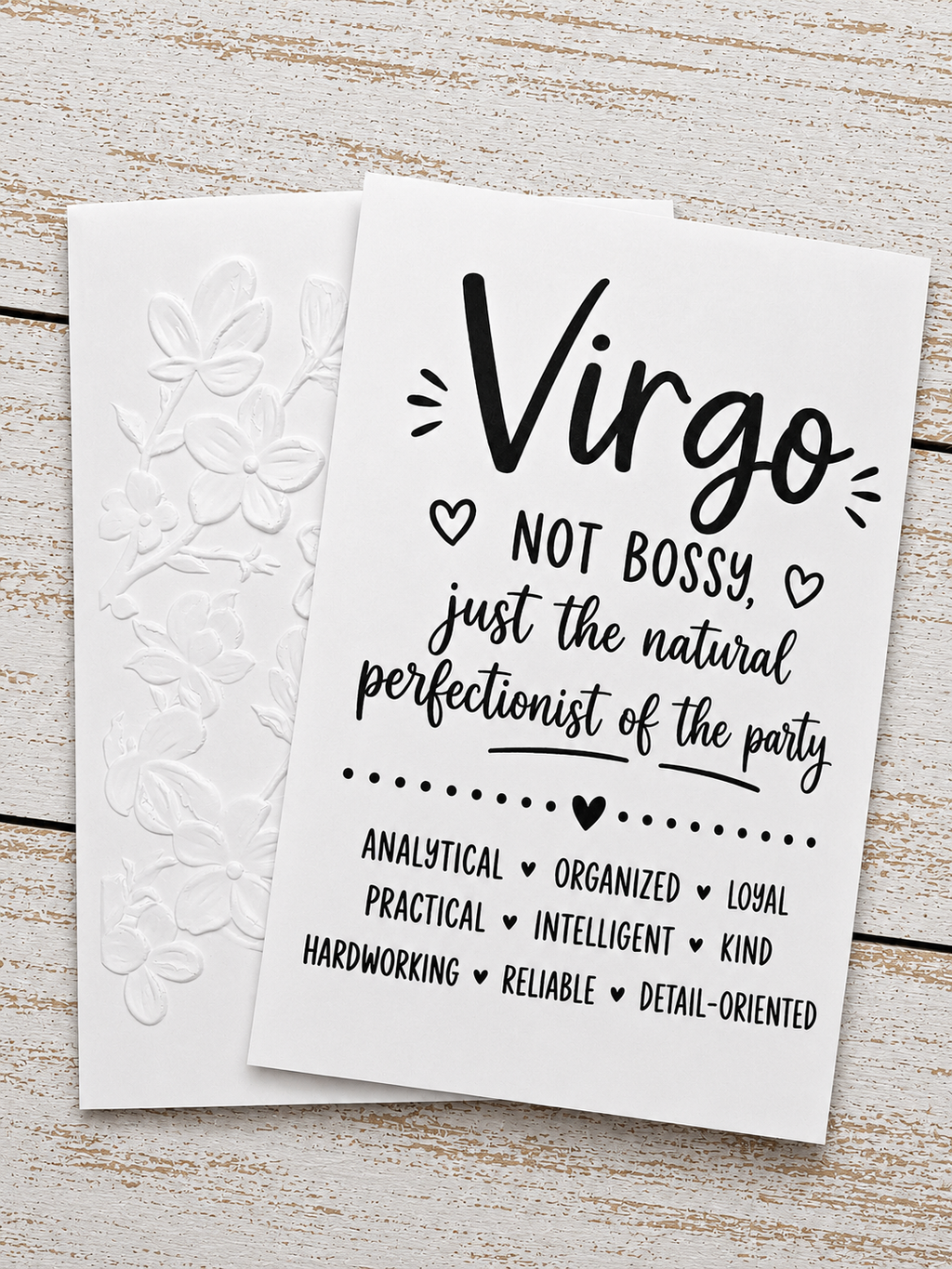 Black Tie Wholesale Zodiac Cards - Set of 12