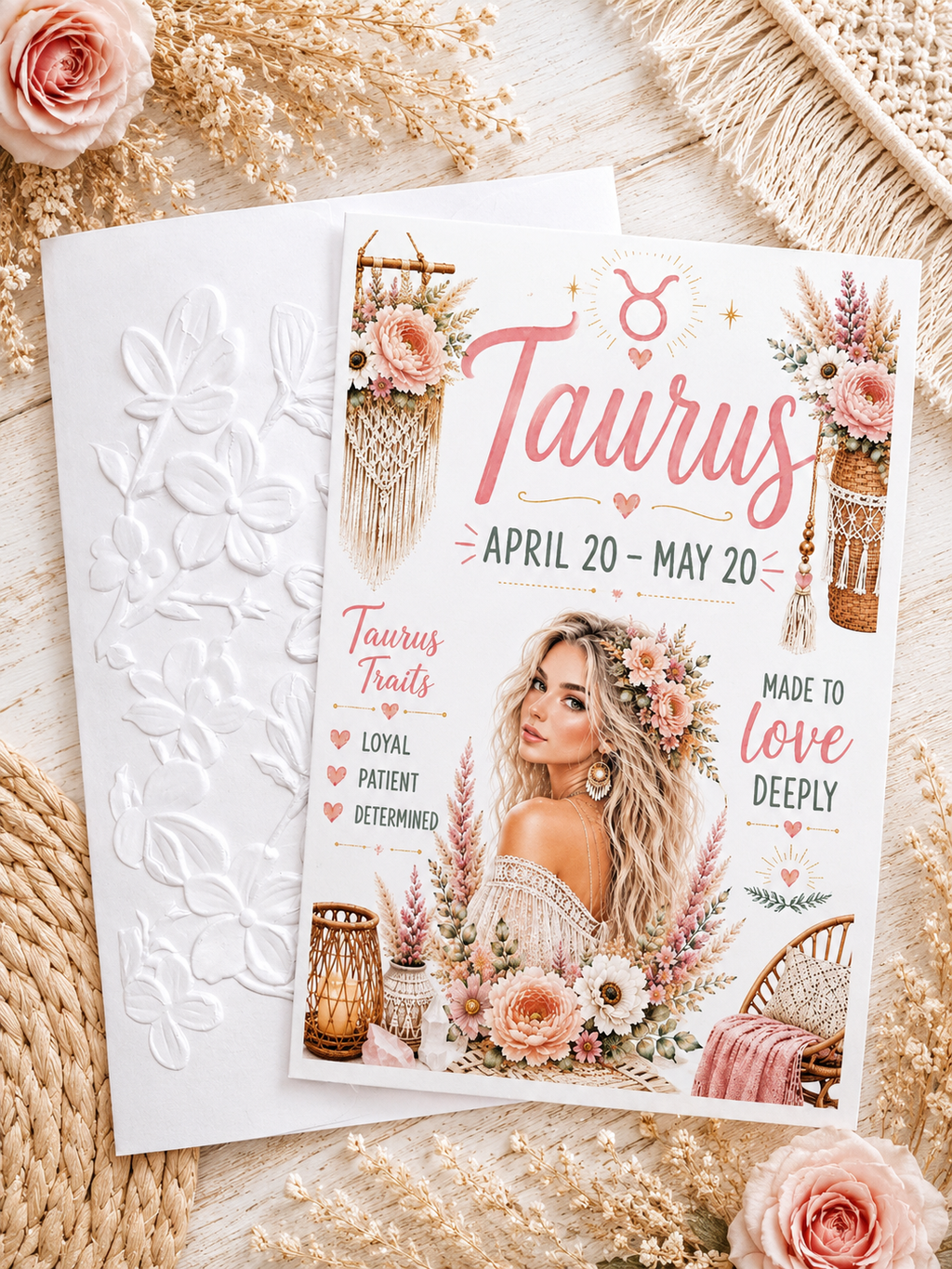 Boho Wholesale Zodiac Cards - Set of 12