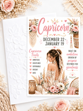 Capricorn Birthday Card