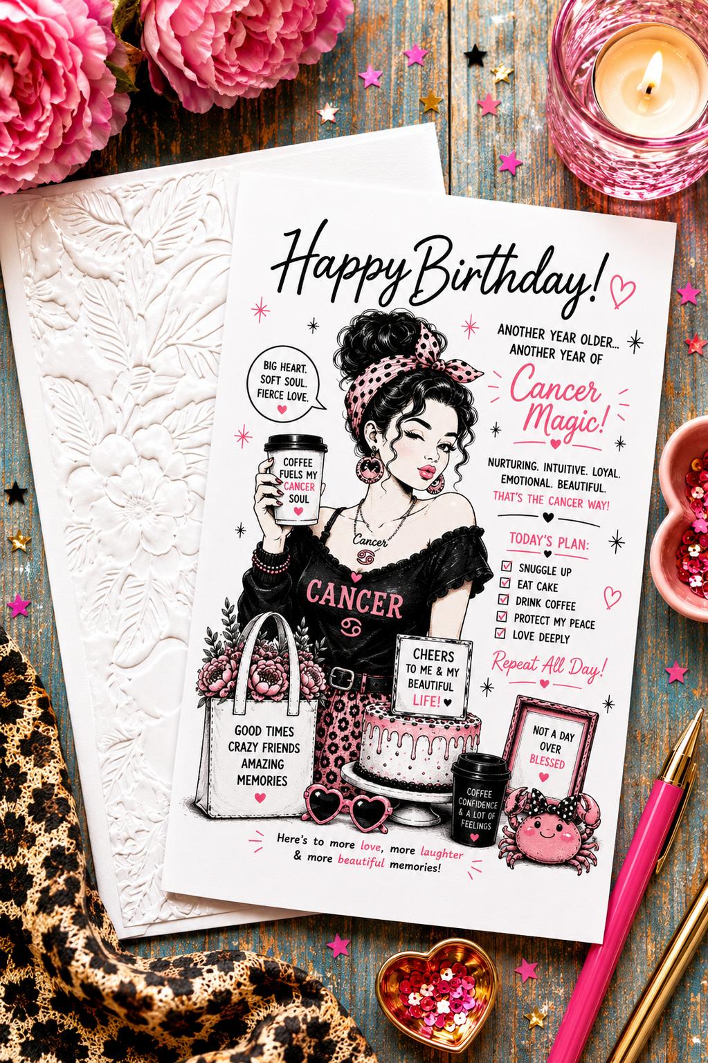Pin Up Wholesale Zodiac Cards - Set of 12