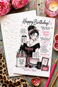 Personalized Cancer Birthday Card