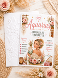 Aquarius Birthday Card