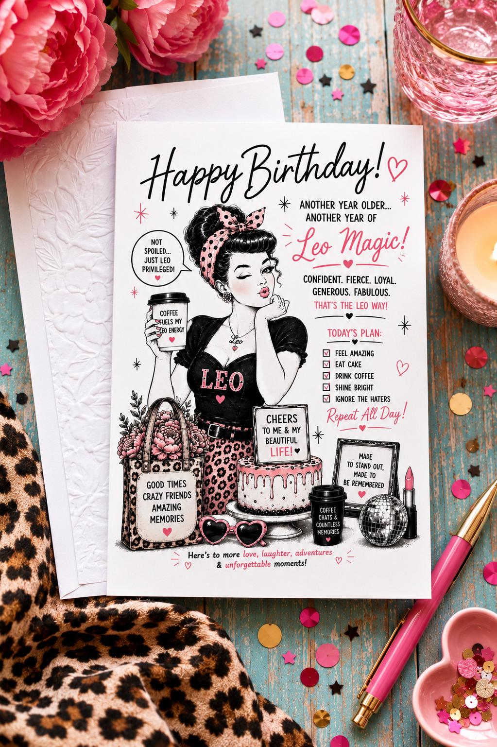 Pin Up Wholesale Zodiac Cards - Set of 12