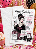 Personalized Capricorn Birthday Card