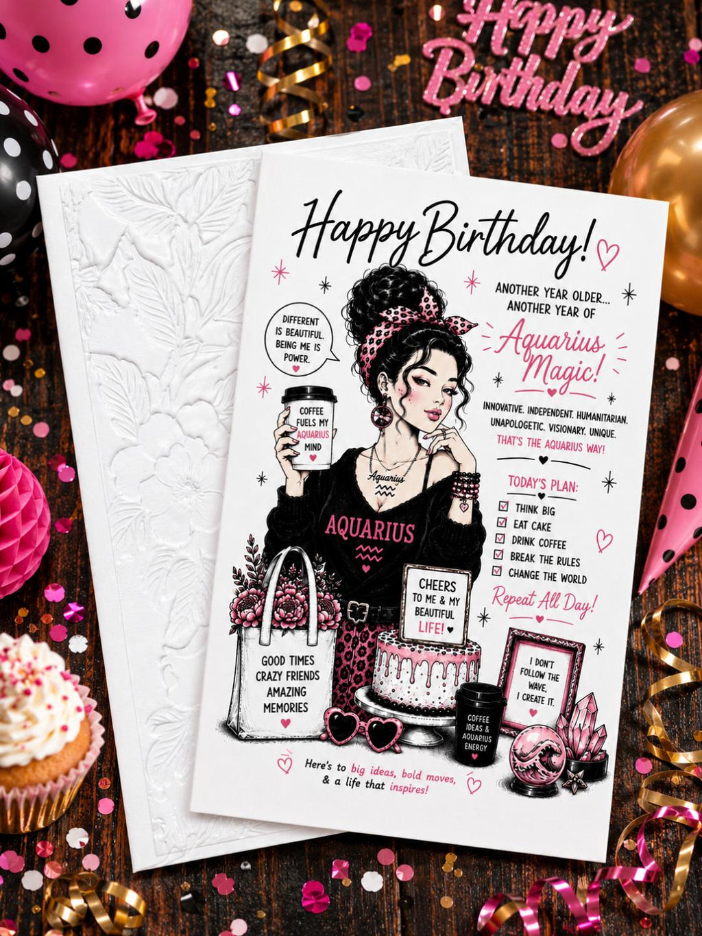 Pin Up Wholesale Zodiac Cards - Set of 12
