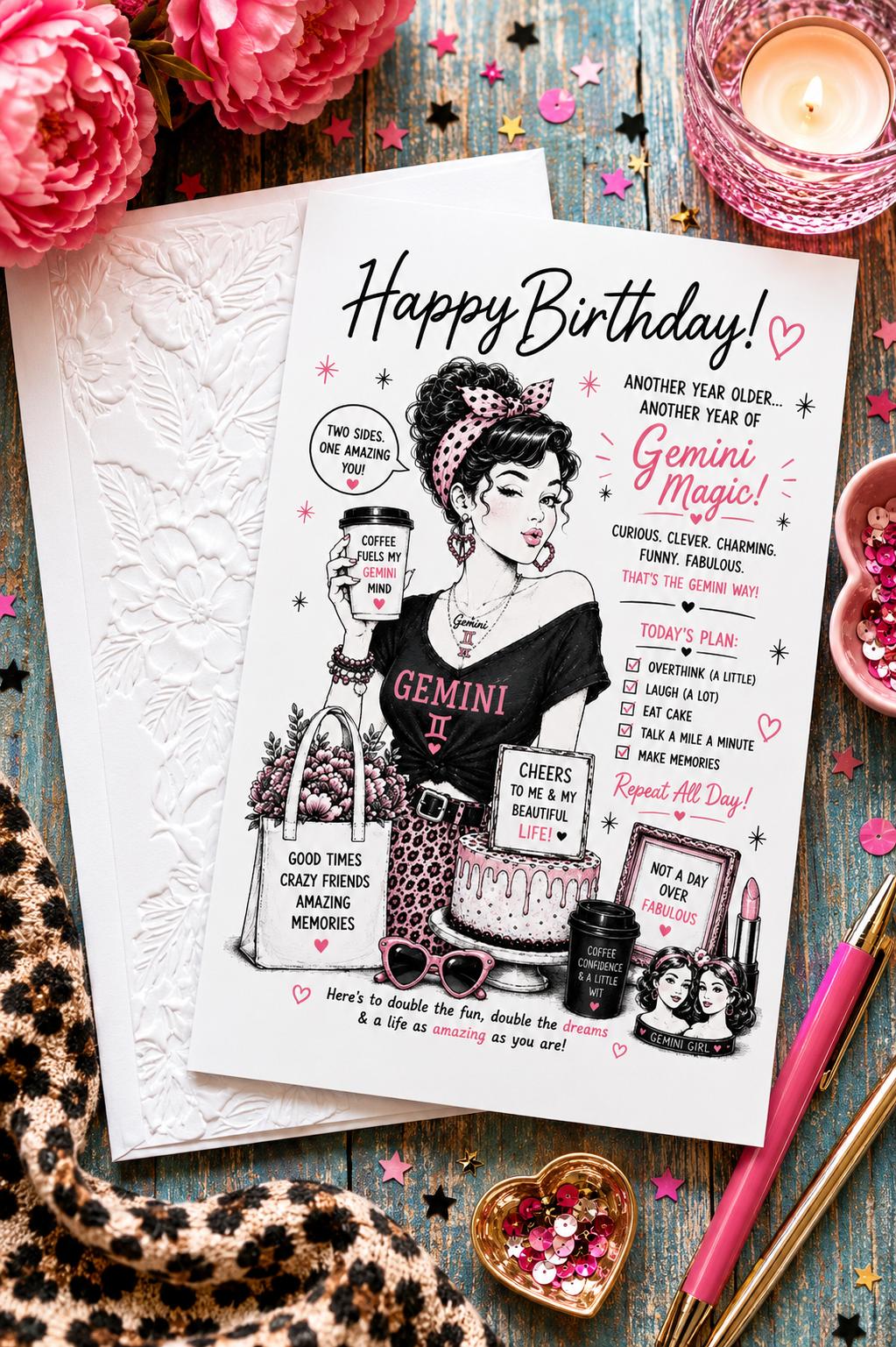 Pin Up Wholesale Zodiac Cards - Set of 12